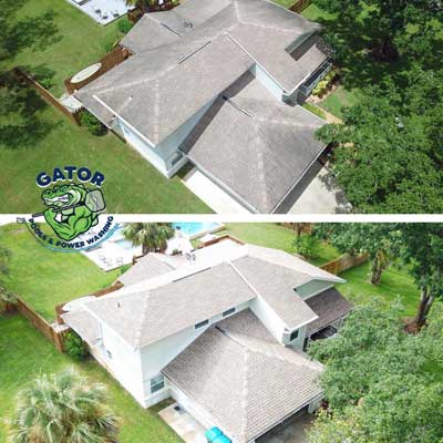 Contact Gator Pools & Power Washing Today for Roof Cleaning