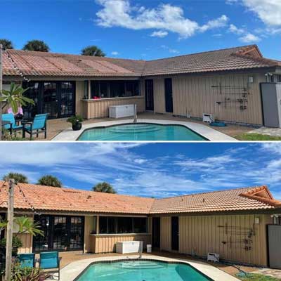 Roof Cleaning in Palm Bay FL